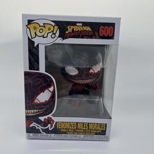Funko POP! Spider-Man: Maximum Venom - Venomized‎ Miles Morales W/Protector #600